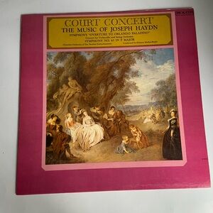 Vinyl Record Court Concert by Joseph Haydn